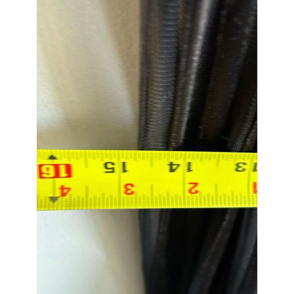 ISSUE Sculpted Stripe Womens Spaghetti Straps Maxi Dress Navy Slim Fit Size 16 - Picture 10 of 12